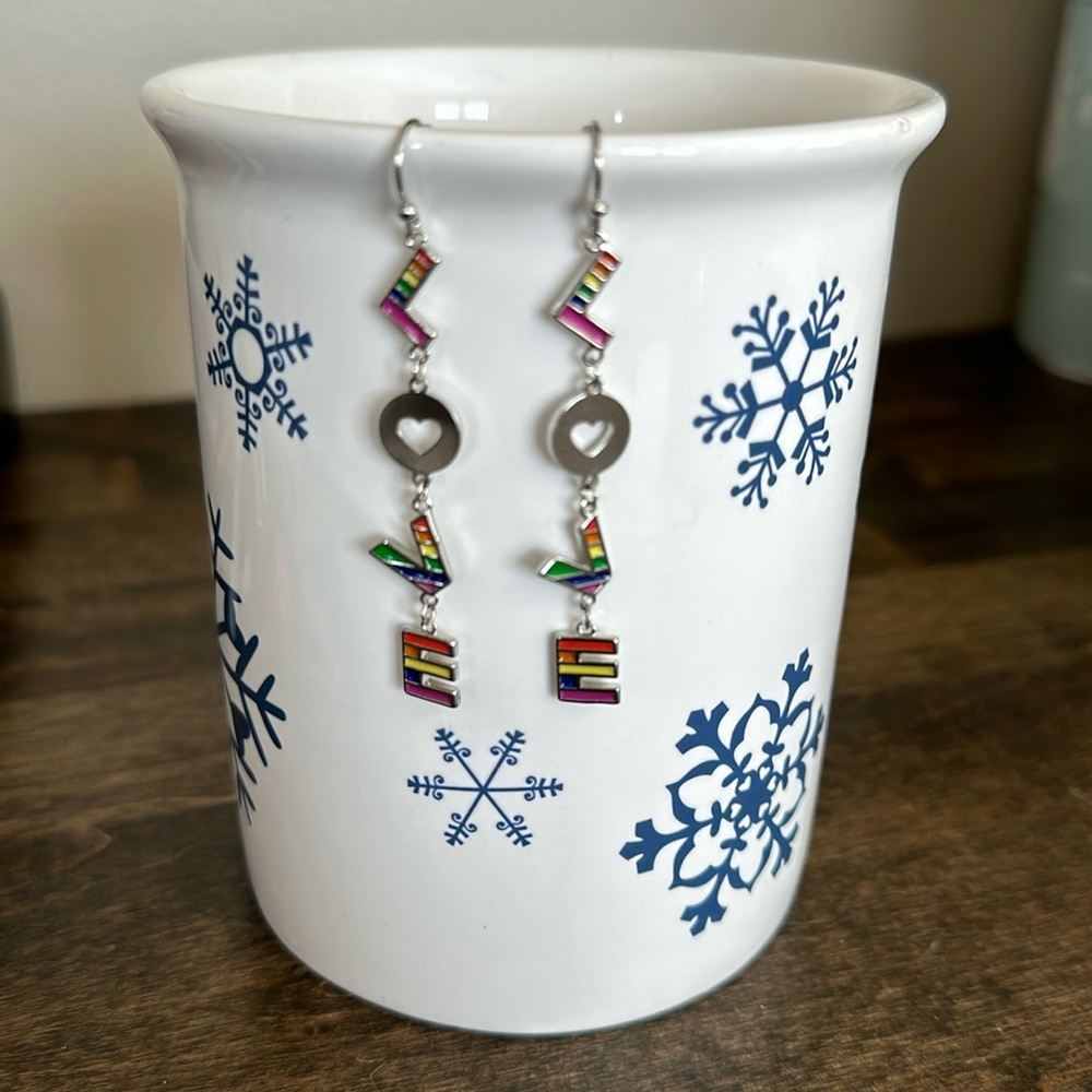 LOVE Earrings - perfect for Valentine’s Day!!!